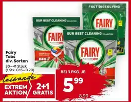 Billa Fairy Tabs div. Sorten Angebot