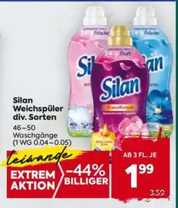 Billa Silan Weichspüler div. Sorten Angebot
