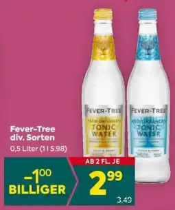 Billa Fever-Tree div. Sorten Angebot
