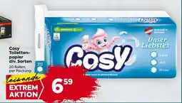 Billa Cosy Toilettenpapier div. Sorten Angebot