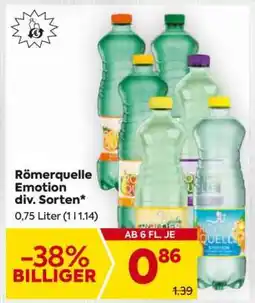 Billa Römerquelle Emotion div. Sorten Angebot