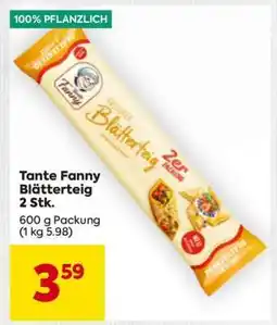 Billa Tante Fanny Blätterteig 2 Stk Angebot