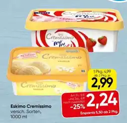 Spar Eskimo Cremissimo Angebot