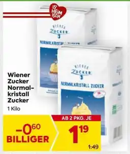 Billa Wiener Zucker Normalkristall Zucker Angebot