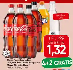 Spar Coca Cola Limonaden Angebot
