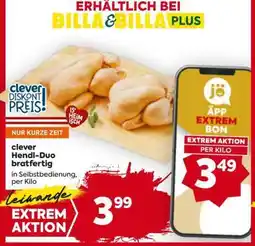 Billa clever Hendl-Duo bratfertig Angebot