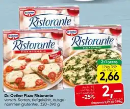 Spar Dr. Oetker Pizza Ristorante Angebot
