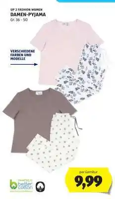 Hofer UP 2 FASHION WOMEN DAMEN-PYJAMA Angebot