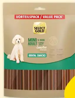 Fressnapf Gold Selection Sensitive DENTAL Hundesnacks Mini Adult Angebot