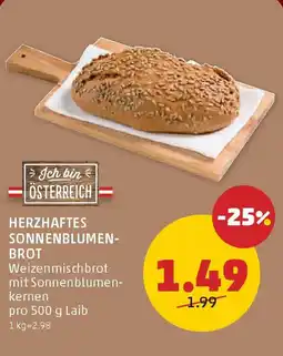 PENNY Herzhaftes sonnenblumen brot Angebot