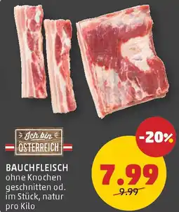 PENNY Bauchfleisch Angebot
