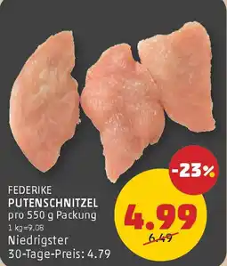 PENNY Federike putenschnitzel Angebot