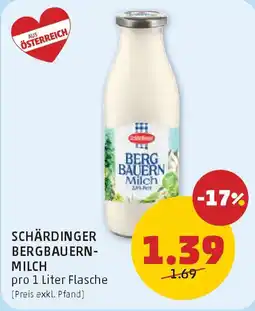 PENNY Schärdinger bergbauern milch Angebot