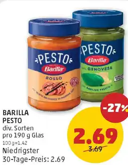 PENNY Barilla pesto Angebot