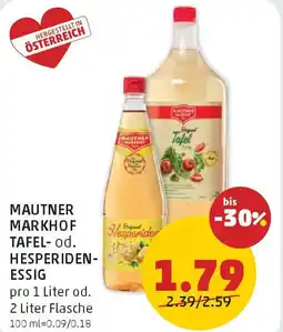 PENNY Mautner markhof tafel Angebot