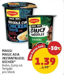 PENNY Maggi magic asia instantnudel becher Angebot