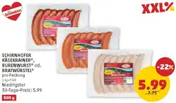 PENNY Schirnhofer käsekrainer Angebot