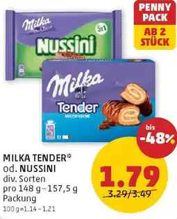PENNY MILKA TENDER Angebot