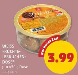 PENNY Weiss früchte- leb kuchen- dose Angebot