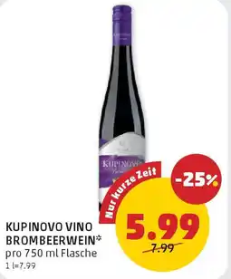 PENNY Kupinovo vino brombeerwein Angebot