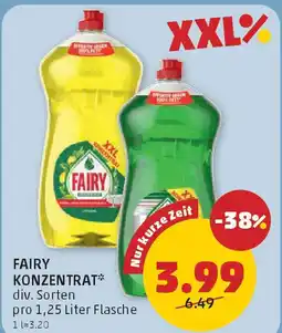 PENNY Fairy konzentrat Angebot