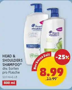 PENNY Head & shoulders shampoo Angebot