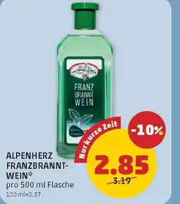 PENNY ALPENHERZ FRANZBRANNT WEIN Angebot