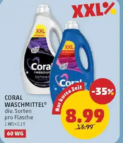 PENNY Coral waschmittel Angebot