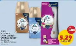 PENNY Glade automatic spray starter und nachfüller Angebot