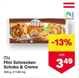MPreis Mini Schnecken Schoko & Creme Angebot