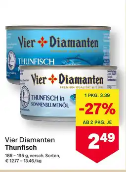 MPreis Vier Diamanten Thunfisch Angebot