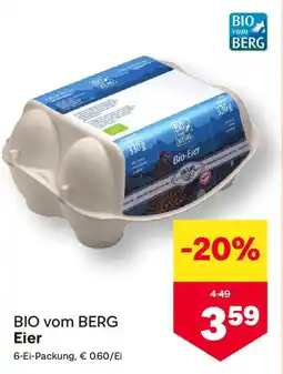 MPreis BIO vom BERG Eier Angebot