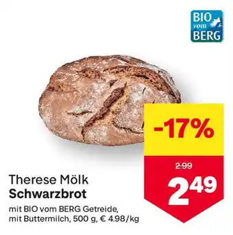 MPreis Therese Mölk Schwarzbrot Angebot