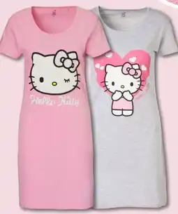 Woolworth Damen Bigshirt Hello Kitty Angebot