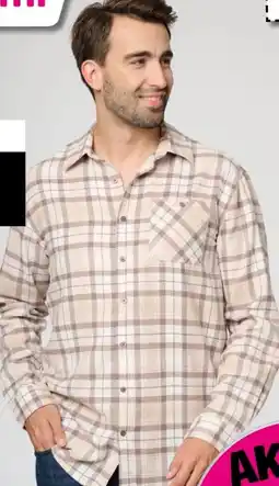 Woolworth Herren Flanellhemd Angebot
