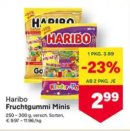 MPreis Haribo Fruchtgummi Minis Angebot