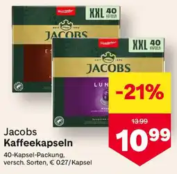 MPreis Jacobs Kaffeekapseln Angebot