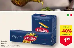 MPreis Barilla Pasta Angebot