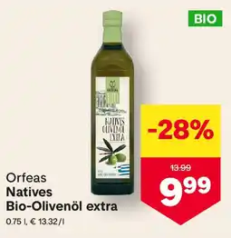 MPreis Orfeas Natives Bio-Olivenöl extra Angebot