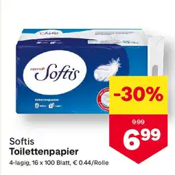 MPreis Softis Toilettenpapier Angebot