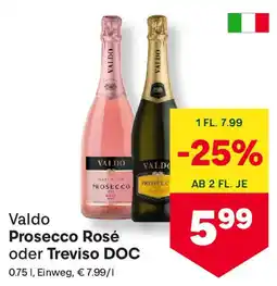 MPreis Valdo Prosecco Rosé Angebot