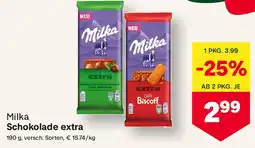 MPreis Milka Schokolade extra Angebot