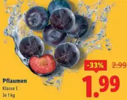 Lidl Pflaumen Angebot