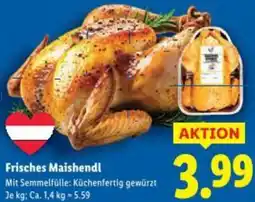 Lidl Frisches Maishendl Angebot