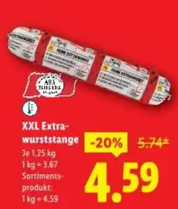 Lidl Xxl extra wurststange Angebot