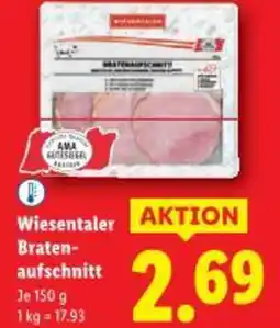 Lidl Wiesentaler braten aufschnitt Angebot