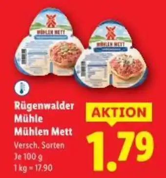 Lidl Rügenwalder mühle mühlen mett Angebot
