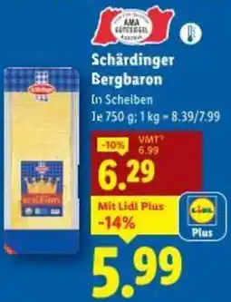 Lidl Schärdinger Bergbaron Angebot