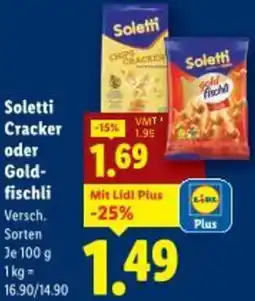 Lidl Soletti Cracker oder Gold Angebot