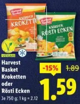 Lidl Harvest Basket Kroketten oder Rösti Ecken Angebot